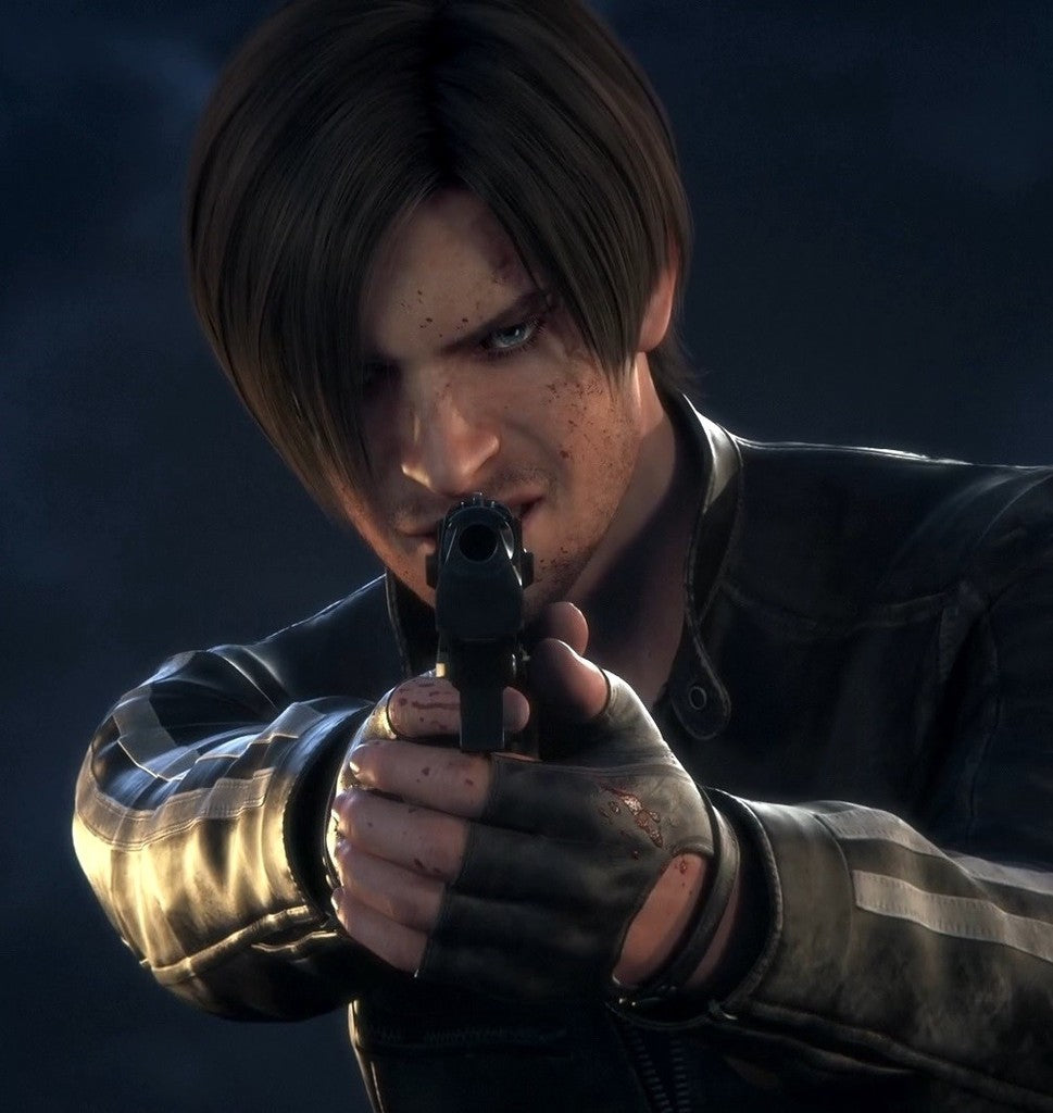 Majestic Leather - Leon Kennedy Resident Evil Vendetta Black Leather Jacket-BNWT