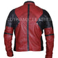 Majestic Leather - Deadpool Wade Wilson Ryan Reynolds Leather Jacket-BLACK FRIDAY SALE 30% OFF