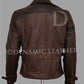 Majestic Leather - Rächer Captain America Braune Biker Original Kostüm Lederjacke Chris Evans
