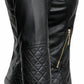 Majestic Leather - Women's Lambskin Genuine Leather Motorcycle Slim Fit Designer Biker Jacket