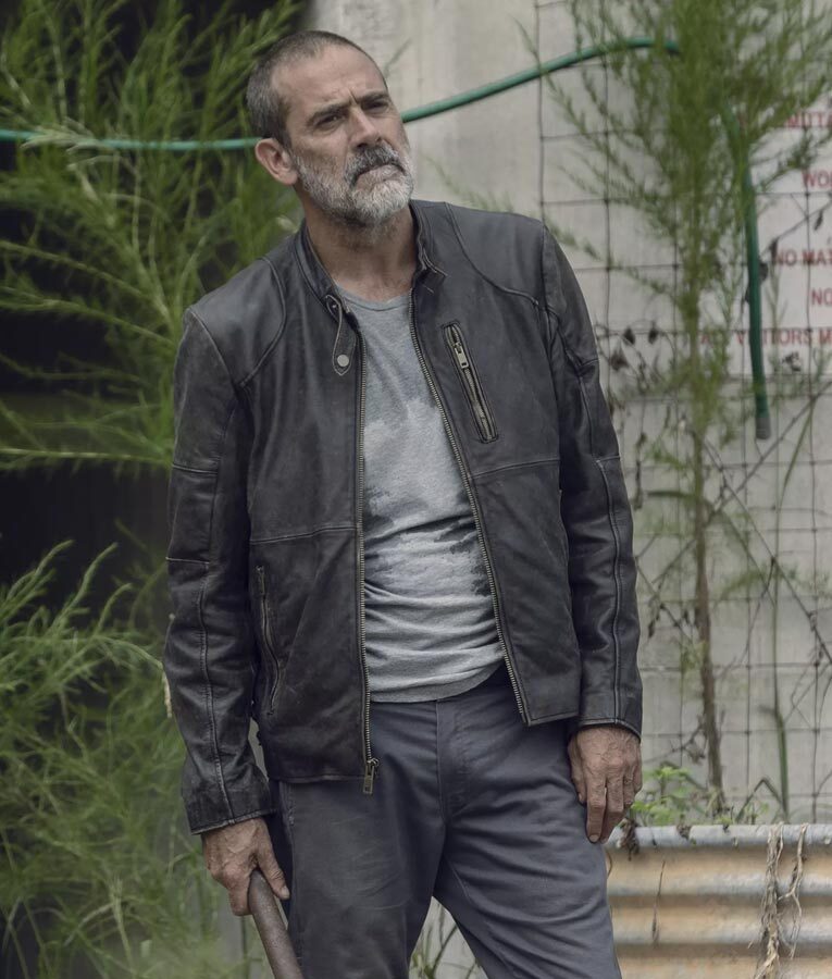 Majestic Leather - The Walking Dead Negan Jeffrey Dean Morgan Season 9 Jacket