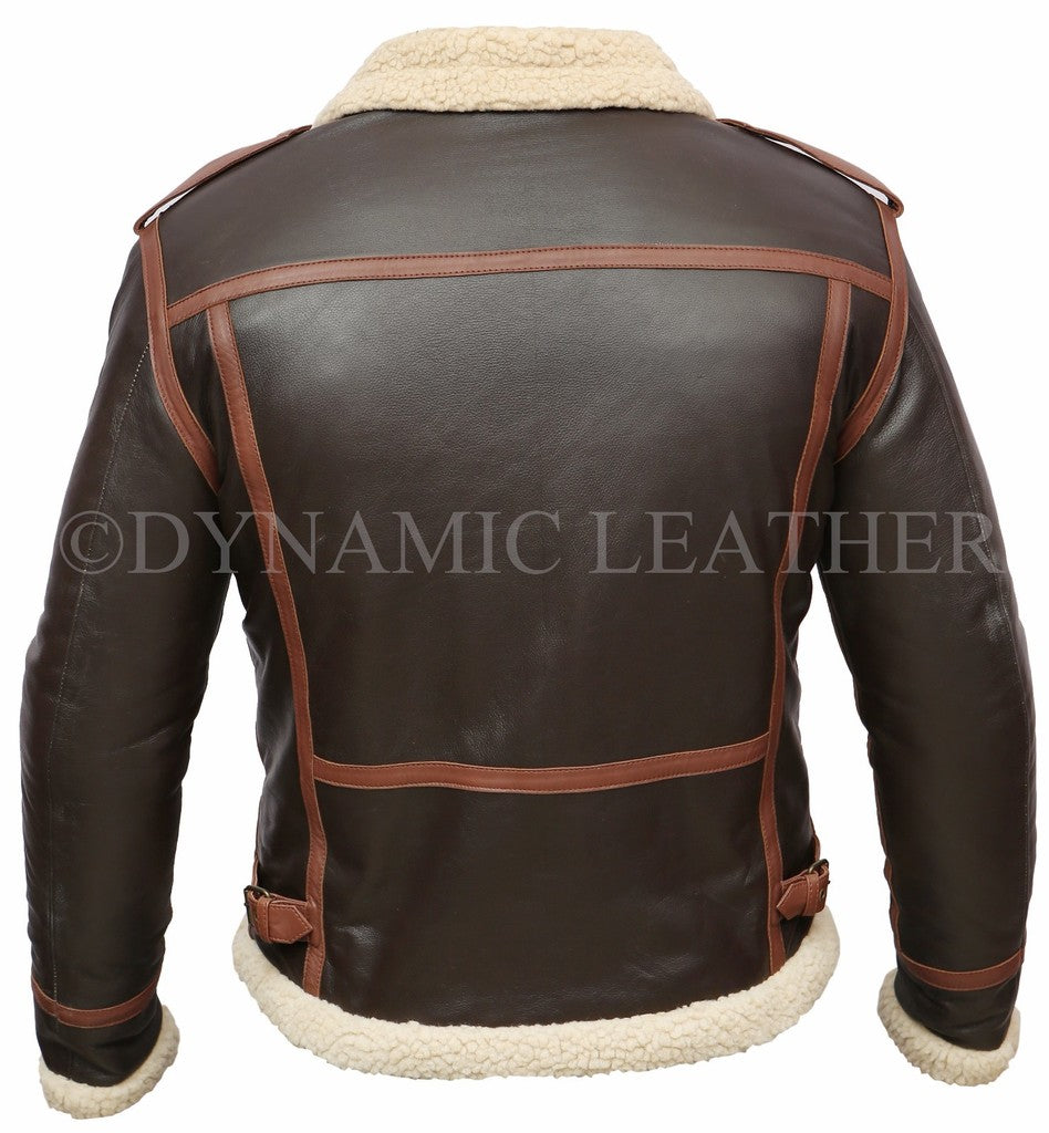 Majestic Leather - Resident Evil 4 Leon Kennedy Shearling Lederjacke