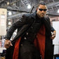 Neu Wesley Snipes Blade Trinity Echtleder Herren Lange  — front view | Majestic Leather UK