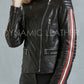 Majestic Leather - Women's Genuine Leather Jacket Black Slim fit Biker Motorcycle Jacket