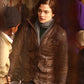 Majestic Leather - WOMENS DISTRESSED BROWN RACHEL WEISZ THE WHISTLEBLOWER LEATHER MID LENGTH JACKET
