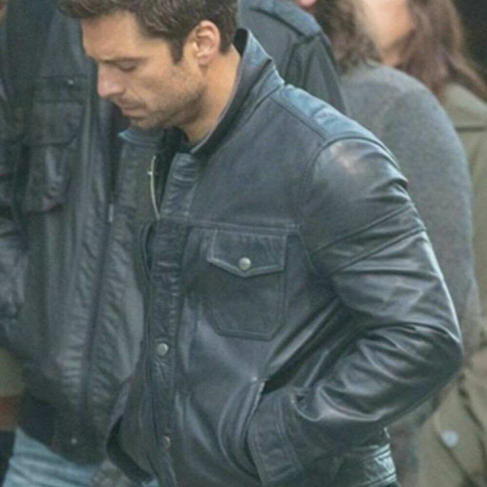 Majestic Leather - The Falcon And The Winter Soldier Bucky Barnes Sebastian Stan Jacket BNWT