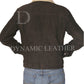 Majestic Leather - THE WALKING DEAD RICK GRIMES - ANDREW LINCOLN 100% SUEDE LEATHER JACKET-BNWT