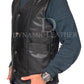 Majestic Leather - THE WALKING DEAD GOVERNOR - DARYL DIXON ANGEL WINGS LEATHER VEST JACKET
