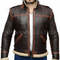 Majestic Leather - Resident Evil 4 Leon Kennedy Shearling Lederjacke