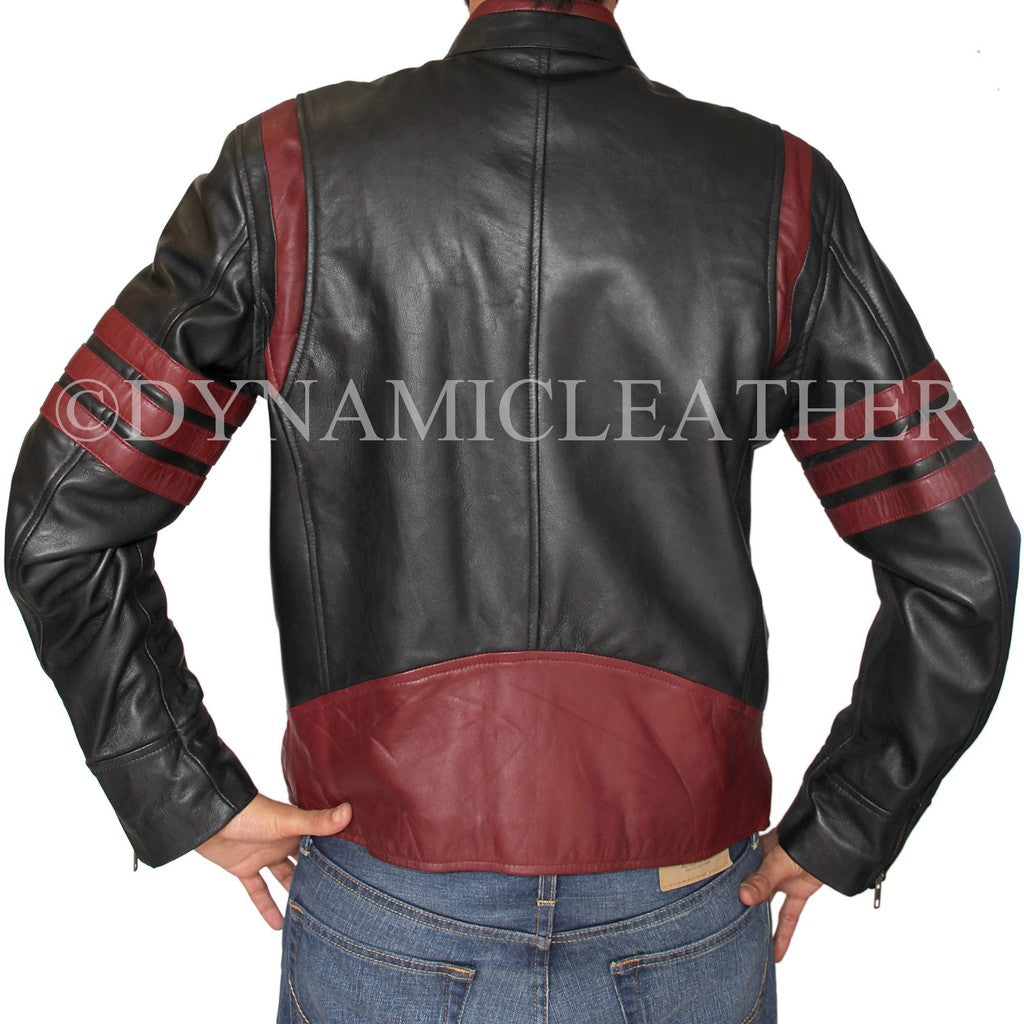 Majestic Leather - X-Men Wolverine Logans XO Replica Leather Jacket Biker Style BNWT