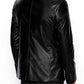 Majestic Leather - Men's Genuine Lambskin Real Leather Blazer Jacket Two Button Slim Fit Coat