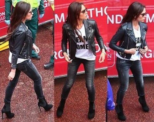 Majestic Leather - Victoria Damen Schwarz Biker Motorrad Enganliegend Leder Jacke BNWT