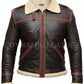 Majestic Leather - Resident Evil 4 Leon Kennedy Shearling Lederjacke