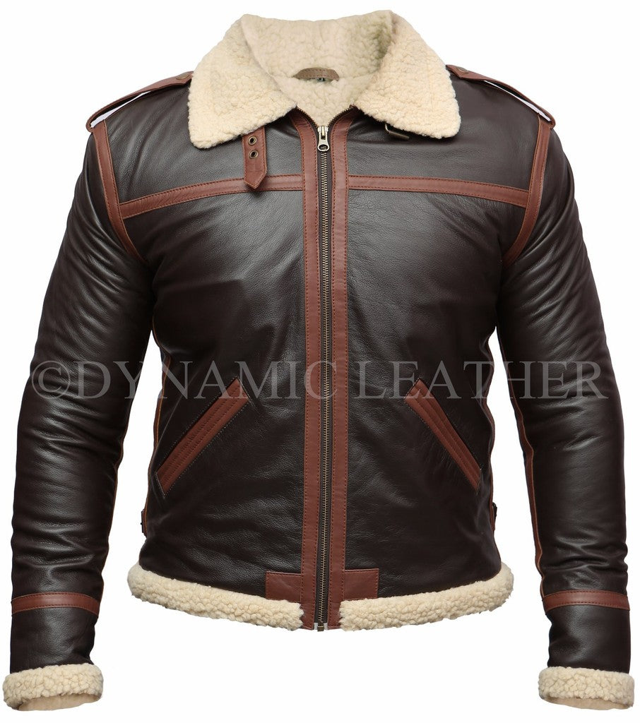 Majestic Leather - Resident Evil 4 Leon Kennedy Shearling Lederjacke