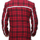 Majestic Leather - Deadpool Wade Wilson Ryan Reynolds Red Shearling Men Fashion Coat Jacket