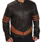 Majestic Leather - X-Men Wolverine Logans XO Leather Jacket Vintage Biker Style BNWT