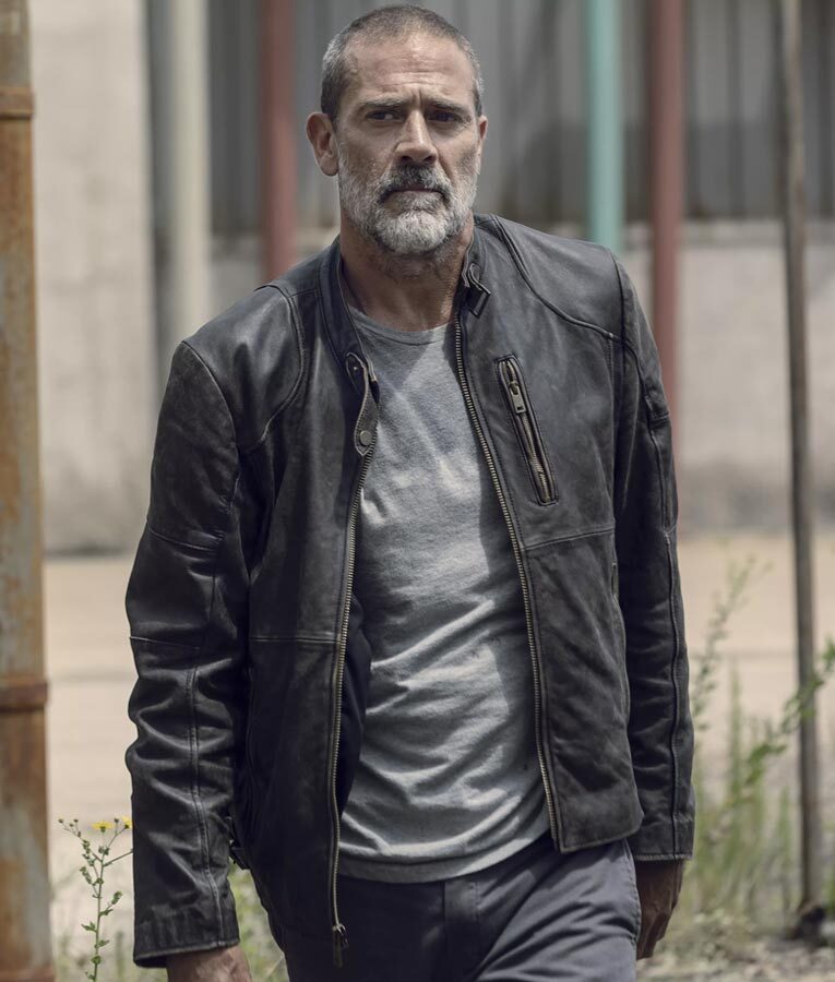 Majestic Leather - The Walking Dead Negan Jeffrey Dean Morgan Season 9 Jacket