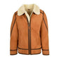 Mens B3 Bomber Jacket — front view | Majestic Leather UK