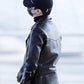 Women Biker - BTS Suga Black Biker Leather Jacket — side profile | Majestic Leather UK