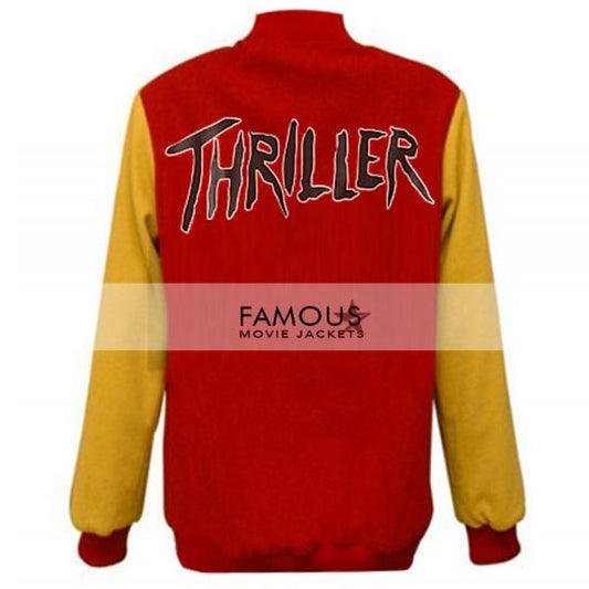 Bad Tour Michael Jackson Thriller M Leather Jacket — front view | Majestic Leather UK