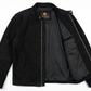 Men's Suede Leather Jacket Style - 95 | Majestic Leather — side profile | Majestic Leather UK