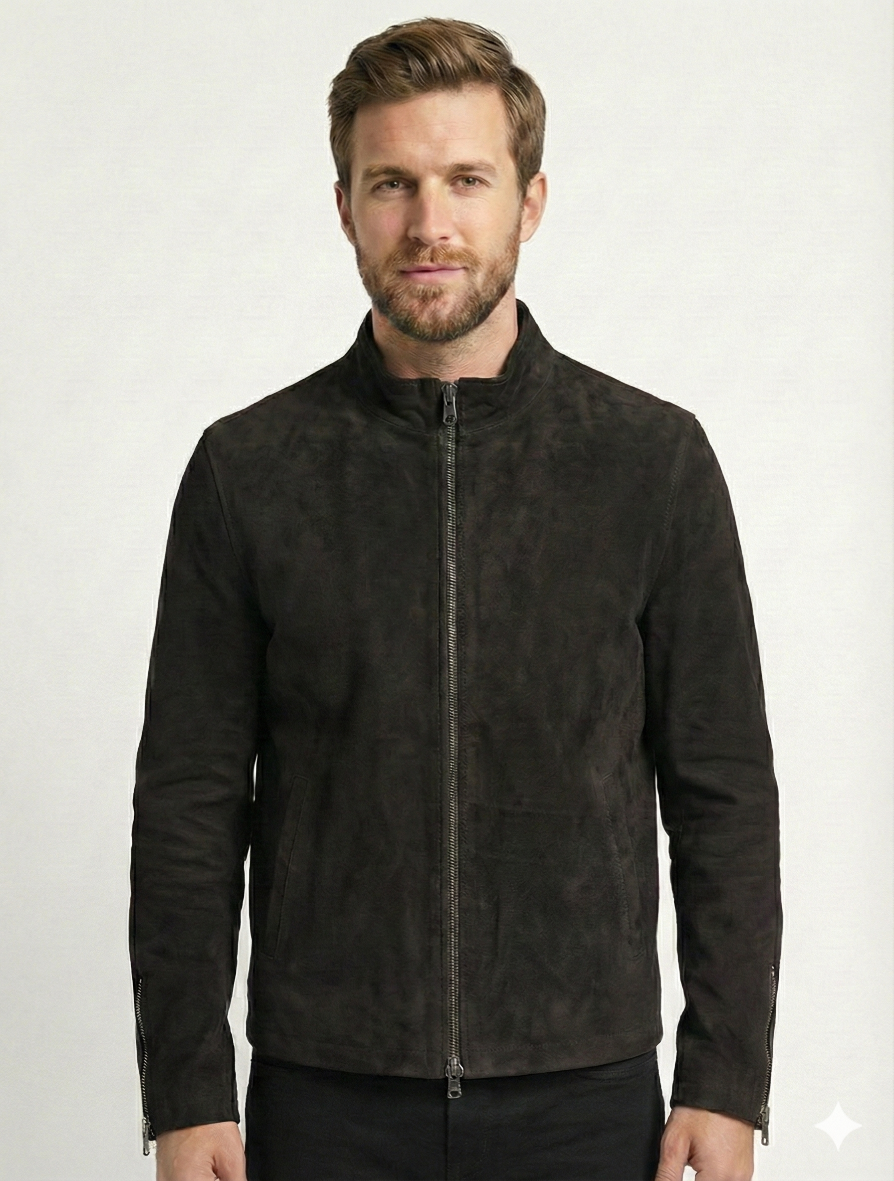 Men's Suede Leather Jacket Style - 95 | Majestic Leather — interior lining | Majestic Leather UK