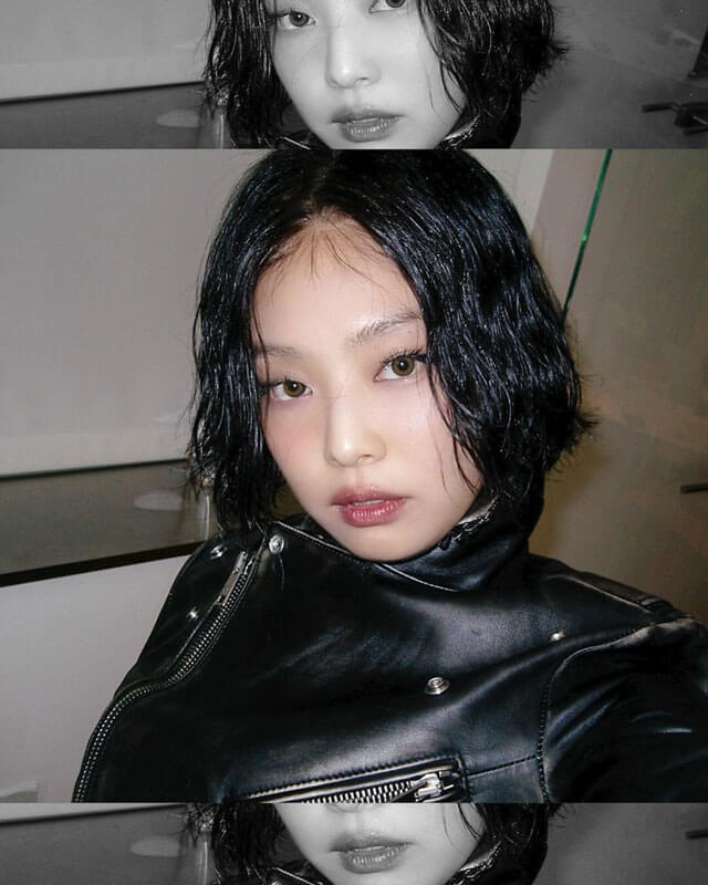 Women Biker - Blackpink Jennie Biker Leather Jacket — interior lining | Majestic Leather UK
