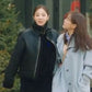 Women Biker - Business Proposal Jin Young-Seo Shearling Leather Jacket — product detail | Majestic Leather UK