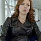 Women Biker - Captain America: Civil War Black Widow Biker Leather Jacket — back view | Majestic Leather UK