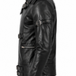 Men's Michael Jackson New Movie Black Bad Leather —270 Angle view | Majestic Leather UK