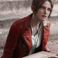 Women Biker - Resident Evil: Infinite Darkness Claire Redfield Biker Jacket — sleeve detail | Majestic Leather UK