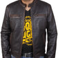 Men's Mark Wahlberg's Distressed Brown Cowhide Premium Leather Jacket | Majestic Leather Majestic Leather
