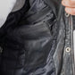 Biker Vintage Cafe Racer Distressed Black Leather Jacket | Majestic Leather — product detail | Majestic Leather UK