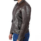 Vintage Brown Real Leather Jacket | Majestic Leather — interior lining | Majestic Leather UK