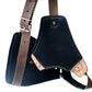 Crazy Horse Brown Belt Style Buckles Leather Dog Harness | Majestic Leather Majestic Leather