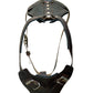Crazy Horse Brown Belt Style Buckles Leather Dog Harness | Majestic Leather Majestic Leather
