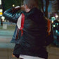 Women Biker - Blue Valentine Ryan Gosling Cropped Jacket — interior lining | Majestic Leather UK
