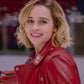 Women Biker - Last Christmas Emilia Clarke Red Leather Jacket — product detail | Majestic Leather UK
