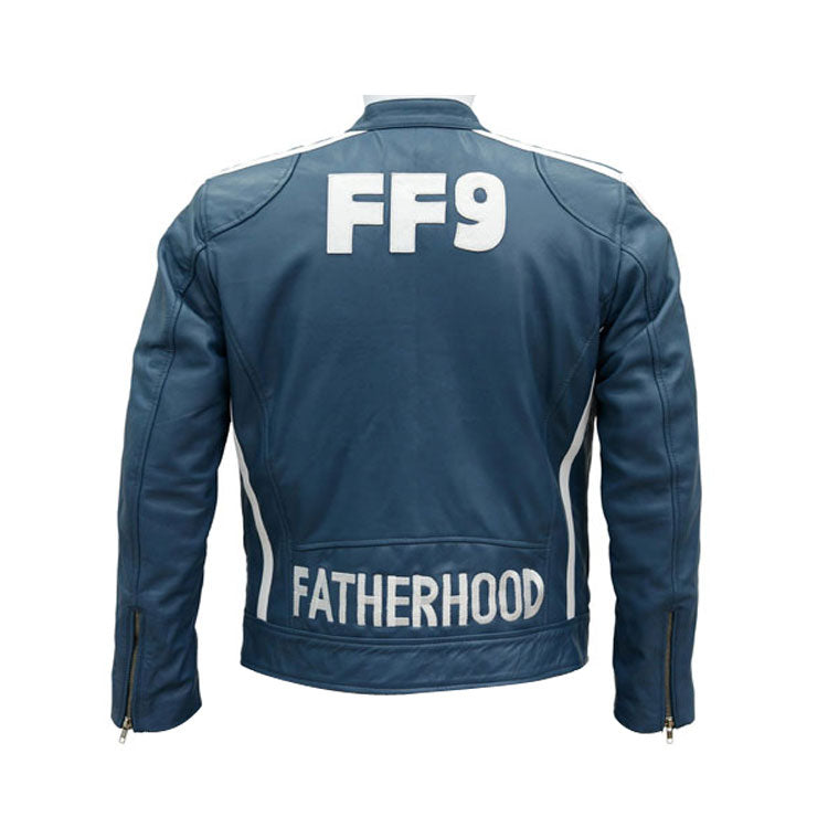 The Road To F9 Concert Vin Diesel Leather Jacket | Majestic Leather — side profile | Majestic Leather UK