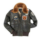 Men's G-1 Flight Bomber — front view | Majestic Leather UK