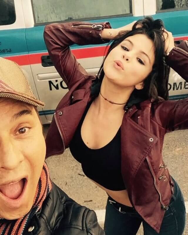 Women Biker - Selena Gomez Fundamentals of Caring Maroon Leather Jacket — product detail | Majestic Leather UK