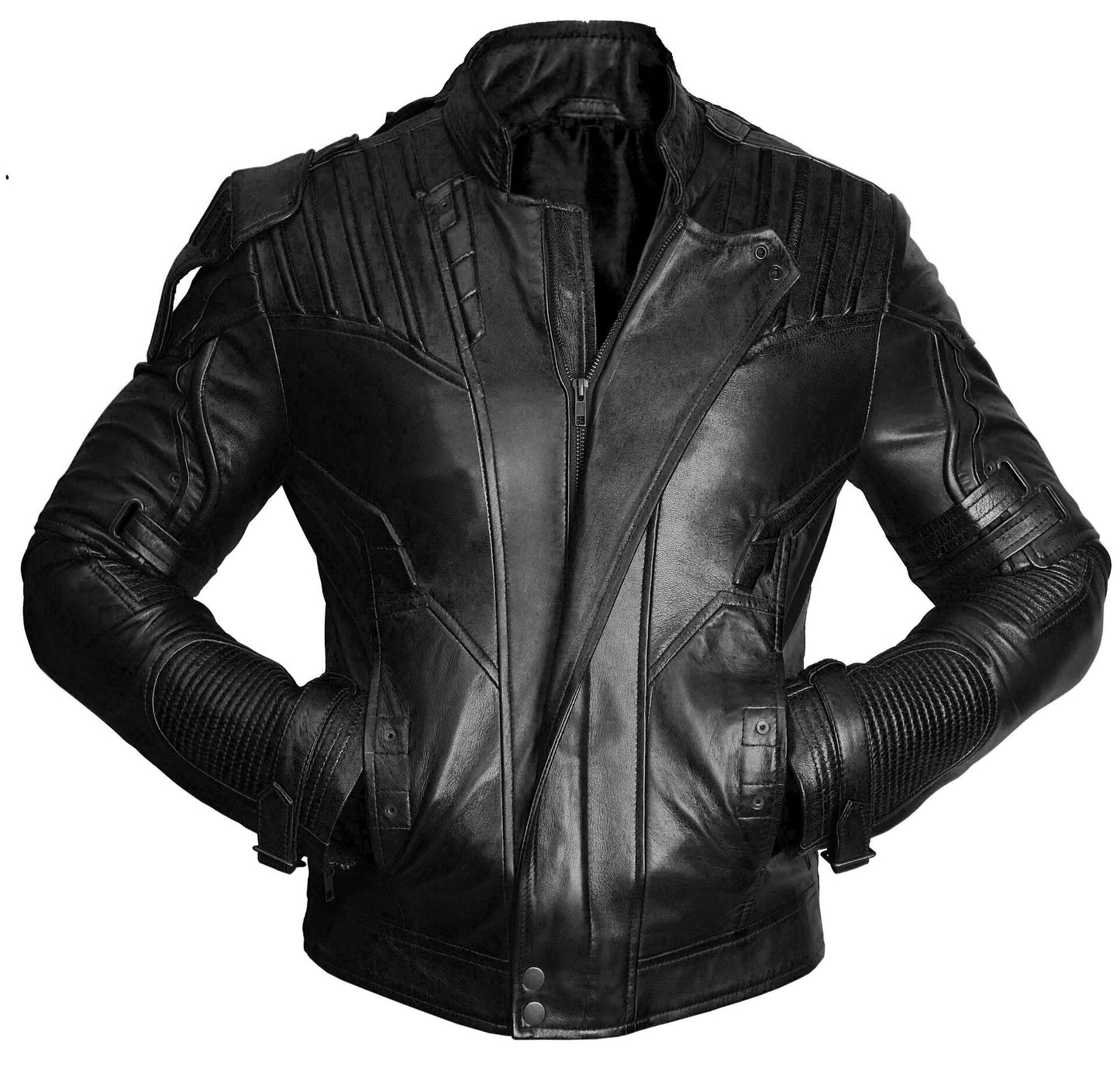 Men Guardians of the Galaxy 2 Star Lord Chris | Majestic Leather — interior lining | Majestic Leather UK