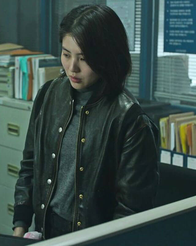 Women Biker - My Name Han So-Hee Leather Jacket — product detail | Majestic Leather UK