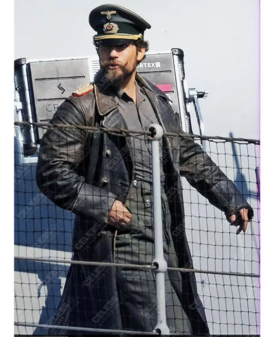 Henry Cavill The Ministry of Ungentlemanly Warfare Coat | Majestic Leather — front view | Majestic Leather UK