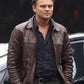 Inception Leonardo DiCaprio Leather Jacket | Majestic Leather — collar detail | Majestic Leather UK