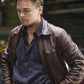 Inception Leonardo DiCaprio Leather Jacket | Majestic Leather — front view | Majestic Leather UK