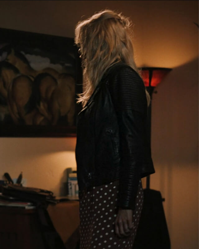 Women Biker - Beth Dutton Yellowstone S05 Leather Jacket — interior lining | Majestic Leather UK