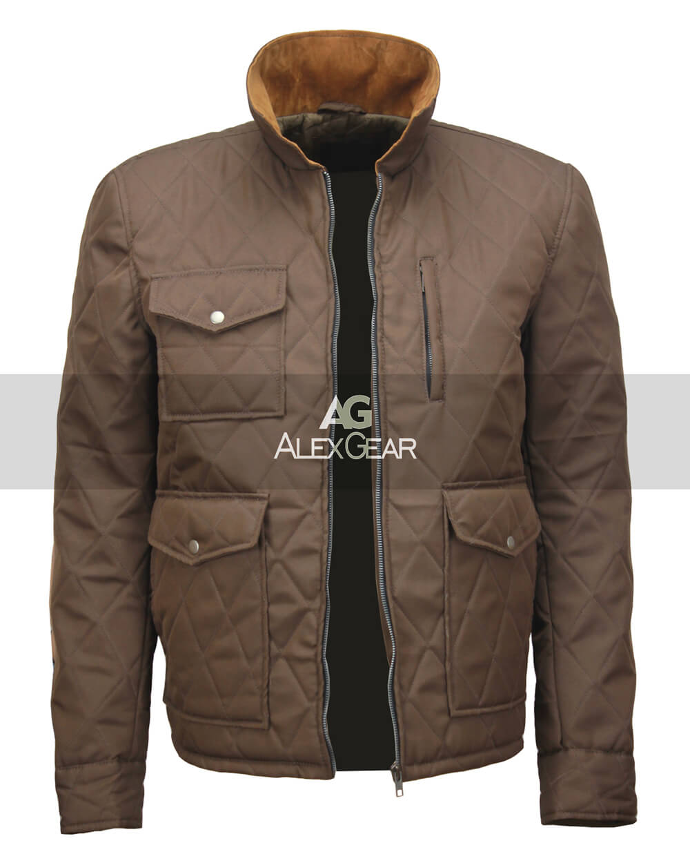Yellowstone John Dutton Brown Jacket | Majestic Leather — interior lining | Majestic Leather UK