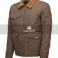 Yellowstone John Dutton Brown Jacket | Majestic Leather — product detail | Majestic Leather UK
