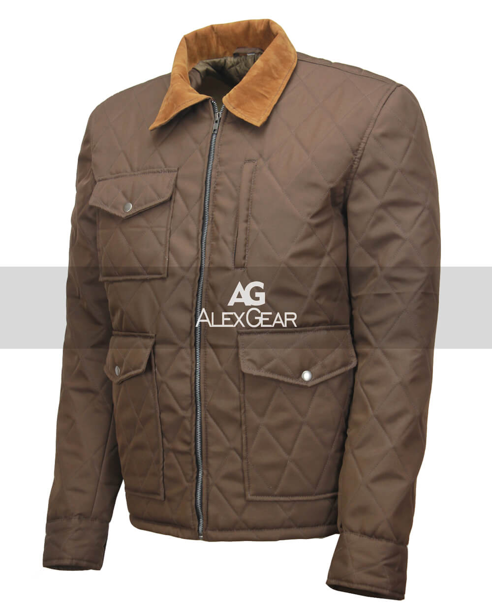 Yellowstone John Dutton Brown Jacket | Majestic Leather — product detail | Majestic Leather UK